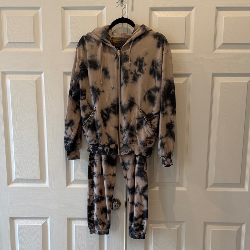 AVIATOR NATION Tie-Dye Hoodie and Jogger Set